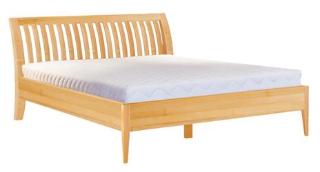 dřevěná buková dvoulůžková postel LK191 pacyg