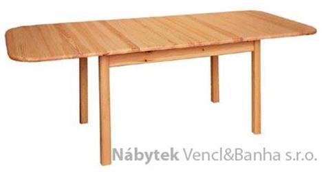 dřevěný jídelní stůl rozkládací z masivního dřeva borovice drewfilip 1