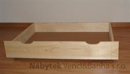 dřevěný úložný prostor, šuple pod postel 90x57x19 maxidre