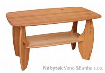 dřevěný konferenční stolek Saporo velký  z masivního dřeva borovice drewfilip 19 