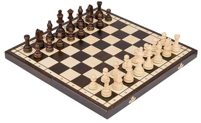 dřevěné šachy tradiční GD371 pacyg
