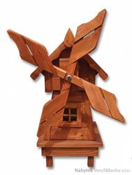 zahradní dekorace dřevěná, větrný mlýn pacyg MO139