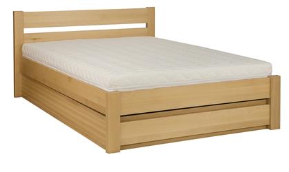 dřevěná buková jednolůžková postel LK190 box pacyg
