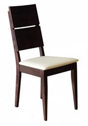 dřevěná čalouněná jídelní židle z masivního dřeva buk KT173 pacyg