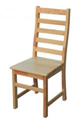 dřevěná jídelní židle z masivního dřeva borovice KRZ-13 metdrew