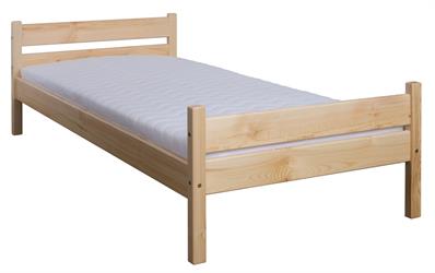 dřevěná jednolůžková postel z masivního dřeva LK157 pacyg