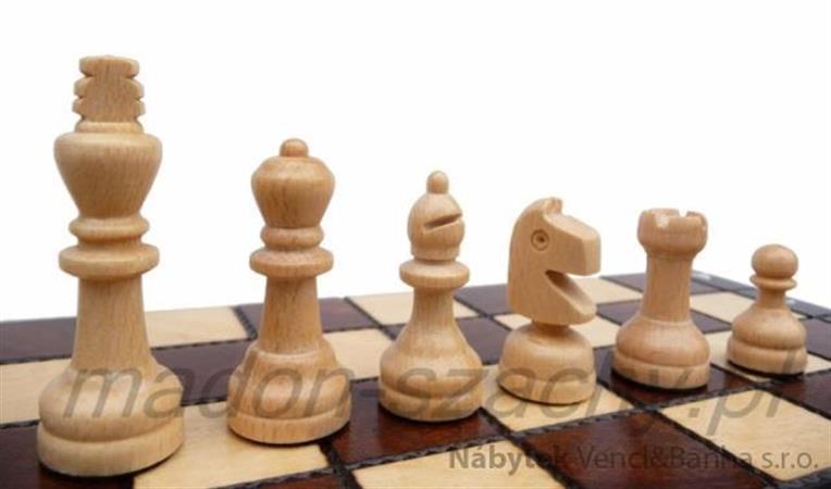 dřevěné šachy turistické Školní 154 mad