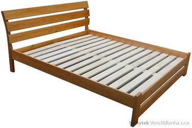 dřevěná jednolůžková postel z masivního dřeva Futura chalup
