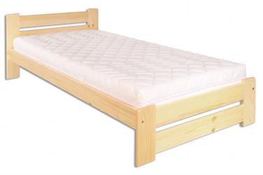 dřevěná jednolůžková postel z masivního dřeva LK146 pacyg