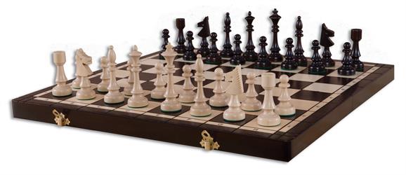 dřevěné šachy tradiční GD367 pacyg