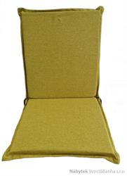 polstry na zahradní nábytek, polstry na židle rozměr 100x50x5 cm zelená Harmonia