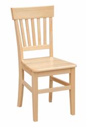 dřevěná jídelní židle z masivního dřeva borovice KRZ-O6 metdrew