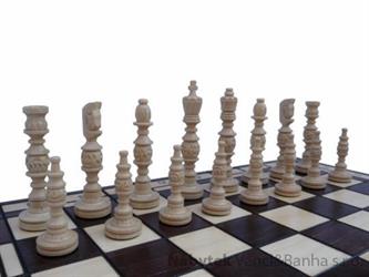dřevěné šachy umělecké GALANT 109 mad