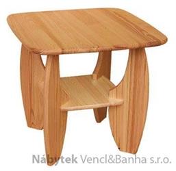 dřevěný konferenční stolek Saporo z masivního dřeva borovice drewfilip 24 