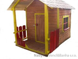 dřevěná zahradní dekorace „Dětský domek“ N4 botodre