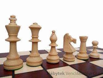 dřevěné šachy tradiční CONSUL 135 mad