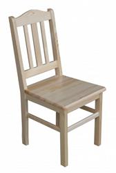 dřevěná jídelní židle z masivního dřeva borovice KRZ-O3 metdrew