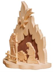 Dřevěný Vánoční Betlém GD503 pacyg