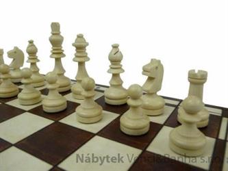 dřevěné šachy tradiční magnetické 140 mad