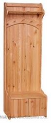 předsíňová stěna, předsíň z masivního dřeva borovice drewfilip 4