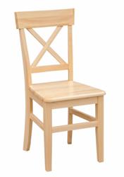 dřevěná jídelní židle z masivního dřeva borovice KRZ-O5 metdrew