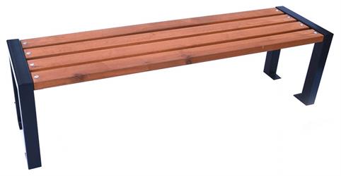 dřevěná parková lavice z masivního dřeva OPOLÁNKY roja
