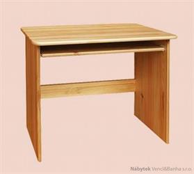 dřevěný psací stůl PC stolek z masivního dřeva drewfilip 5