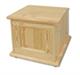 dřevěná komoda, úložný prostor na hračky z masivního dřeva borovice KS101 pacyg