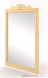 dřevěné zrcadlo z masivního dřeva borovice Castello CAS-S-51 drewm