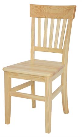 dřevěná jídelní židle z masivního dřeva borovice KT119