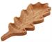 Dřevěný podnos tácek dubový list 35 cm galanteriadrew
