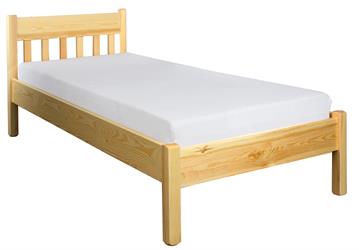 dřevěná jednolůžková postel z masivního dřeva LK156 pacyg