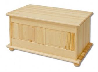 dřevěná komoda, úložný prostor na hračky z masivního dřeva borovice KS102 pacyg