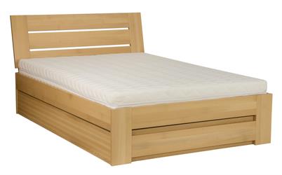 dřevěná buková jednolůžková postel LK192 box pacyg