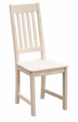 dřevěná jídelní židle z masivního dřeva borovice KRZ-16 metdrew