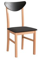 dřevěná jídelní židle z masivu čalouněná Leo 2 drewmi