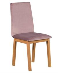 dřevěná čalouněná jídelní židle z masivu Hugo 5 drewmi