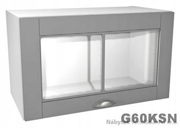 kuchyňská skříňka horní prosklená z laminátové DTD Linea G60KSN gala