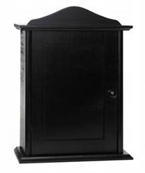 Dřevěná skříňka na klíče Vencl černa galanteriadrew