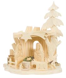 Dřevěný Vánoční Betlém GD509 pacyg