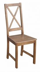 dřevěná jídelní židle z masivního dřeva borovice KRZ-15 metdrew