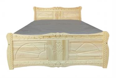 stylová jednolůžková postel z masivu borovice Hanka jandre